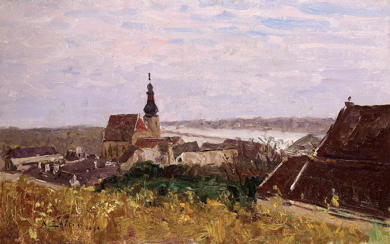 Vista di Stein an der Donau